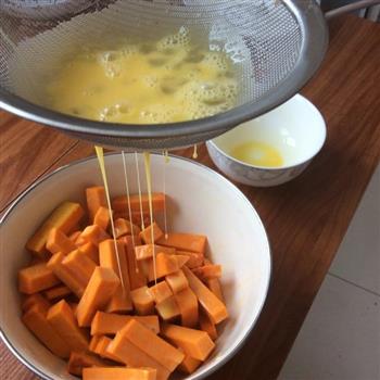 咸蛋黄焗南瓜的做法步骤4