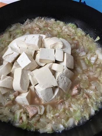 大白菜炖豆腐的做法图解8