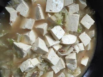大白菜炖豆腐的做法步骤9