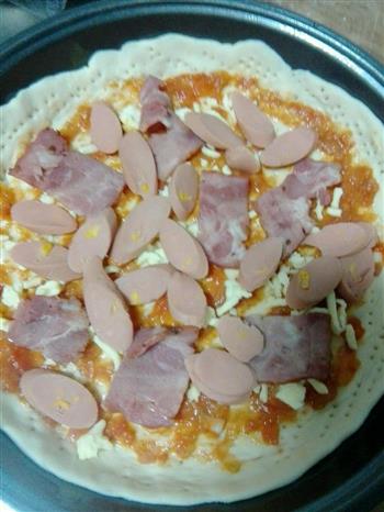 自制极简披萨的做法步骤11