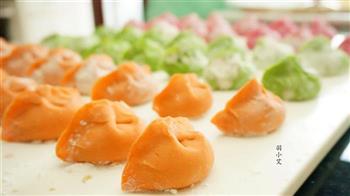 多彩饺子-五彩缤纷的美丽的做法步骤9