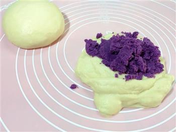 紫薯面包的做法步骤2