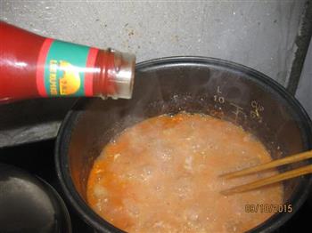 辣白菜疙瘩汤的做法步骤4