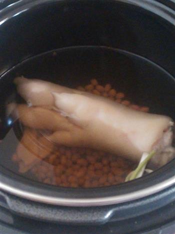 黄豆花生猪蹄汤的做法步骤9