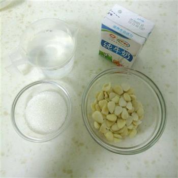 桂花杏仁豆腐的做法步骤1