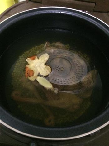 绿豆鸽子汤的做法图解4