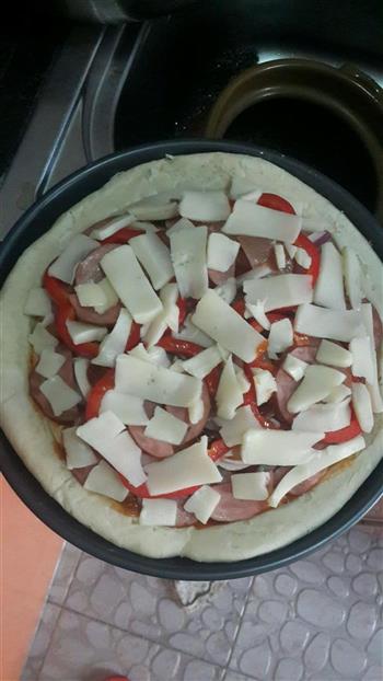 芝香披萨的做法图解4