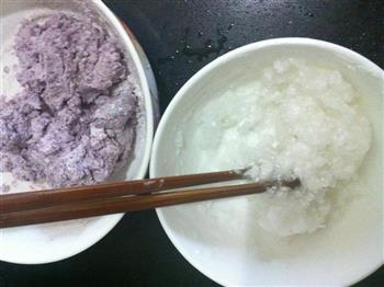 紫糯米黑芝麻汤圆的做法步骤5