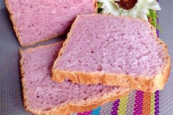健康紫薯吐司面包的做法步骤7