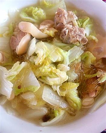 秋冬佳肴-清炖羊肉白菜炖粉条的做法步骤1
