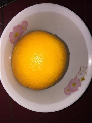 盐蒸橙子-止咳的做法步骤1