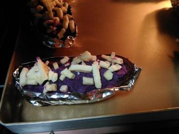 芝士焗紫薯的做法步骤8