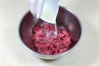 韩式年糕牛肉饼的做法步骤4