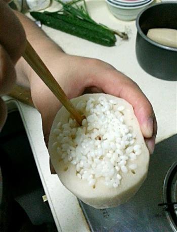 糯米糖藕的做法步骤2