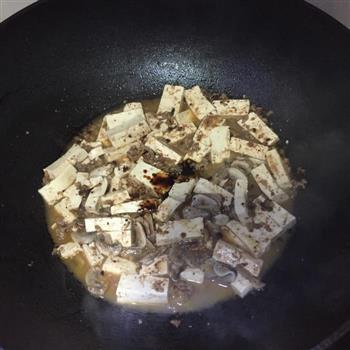 健康料理-蘑菇肉酱豆腐的做法图解5