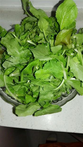 小白菜炖粉条   蛮清淡的菜的做法步骤2