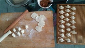 胡萝卜羊肉饺子的做法步骤3