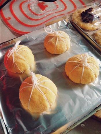 豆沙南瓜面包的做法步骤2