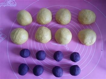 南瓜紫薯包的做法步骤5