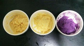 南瓜土豆泥、紫薯沙拉的做法图解7