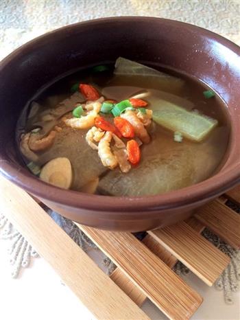 冬瓜海米汤的做法图解7