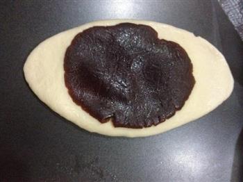 迷你奶香红豆面包卷的做法步骤5