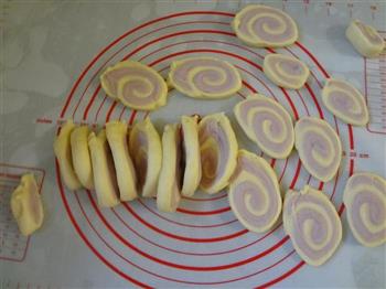 紫薯双色吐司的做法步骤10