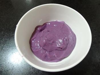 紫薯双色吐司的做法步骤4