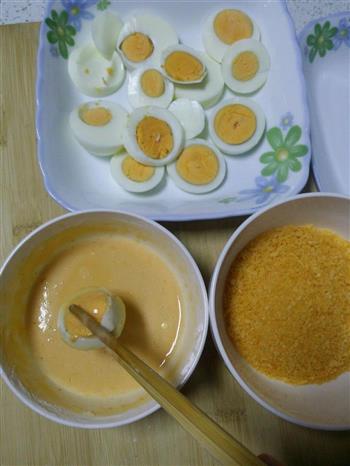 炸煮鸡蛋的做法步骤4