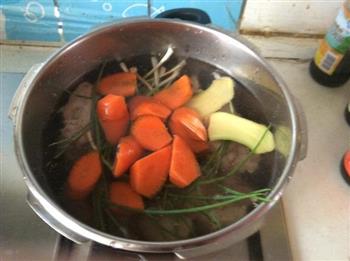红烧羊肉、羊肉汤的做法步骤3