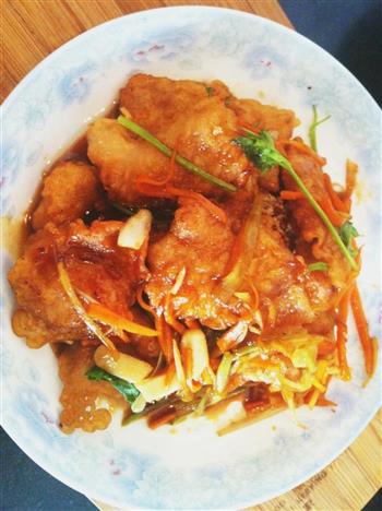 “锅包肉”-这可是有名的东北大菜，硬菜的做法步骤7