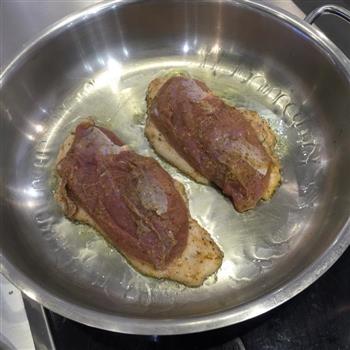 risotto配香煎鸭胸肉的做法步骤10
