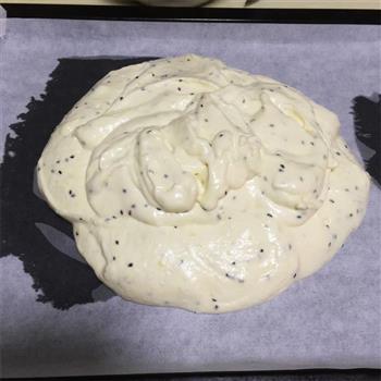 芝麻果酱蛋糕卷-用家常面粉做的蛋糕的做法步骤7