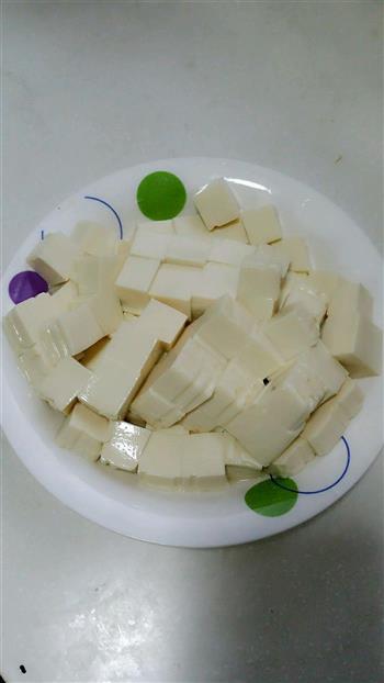 咸蛋黄版-蟹粉豆腐的做法步骤2