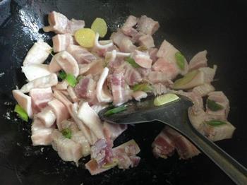 猪肉白菜炖粉条的做法图解4