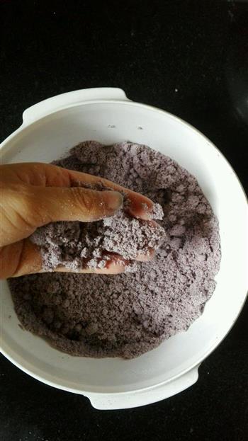 盆栽版-鸭血糯蒸糕的做法步骤5