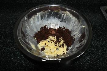 红糖枣泥磅蛋糕的做法步骤3
