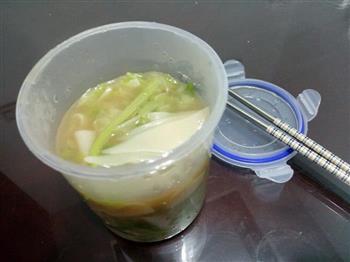 养胃面片白菜汤的做法步骤7