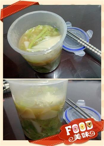 养胃面片白菜汤的做法图解8