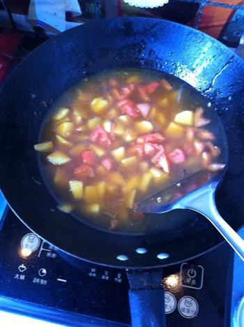 酸辣汤玉米面条的做法步骤4