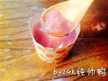 粉嫩粉嫩的石榴果冻的做法步骤13