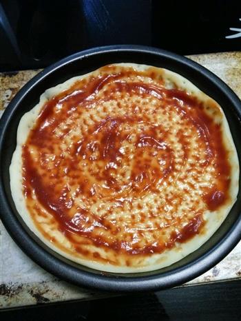 简易版披萨的做法步骤5