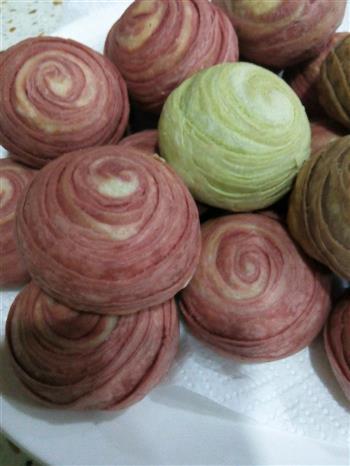 绿茶紫薯酥的做法步骤9