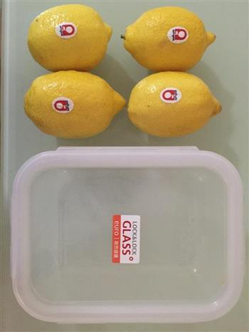 蜜制柠檬片的做法图解1