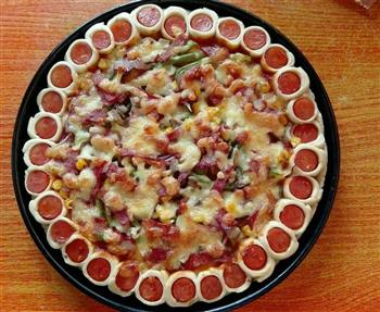 美味花边披萨的做法图解6