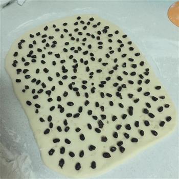 蜜豆刀切馒头-一次发酵的做法步骤4