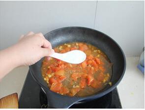 动脑筋做让小朋友爱吃的素菜-番茄菜花的做法步骤10