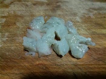 蚝油虾仁豆腐的做法步骤3