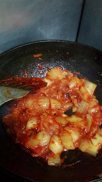 猪猪版-韩式泡菜锅的做法图解6