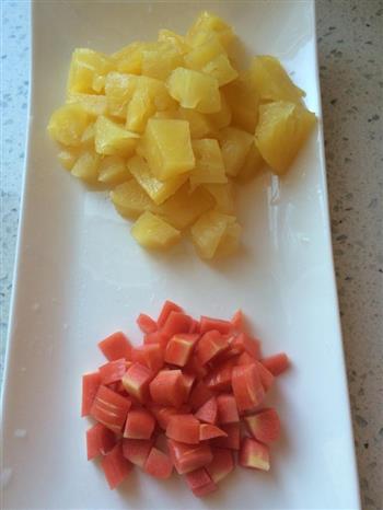 酸甜菠萝豆腐的做法步骤1